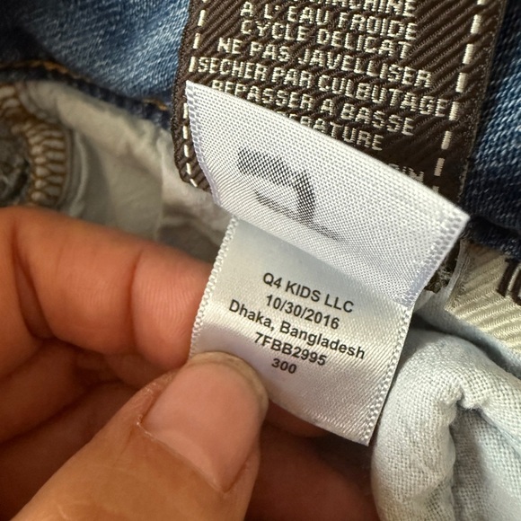 7 For All Man Kind - Boys Jeans - 10 - Picture 4 of 6